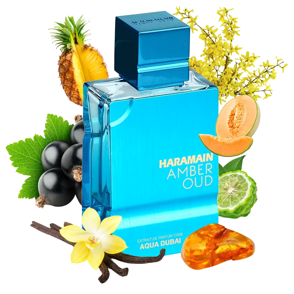 Al Haramain Amber Oud Aqua Dubai – EDT 100ml - Image 2